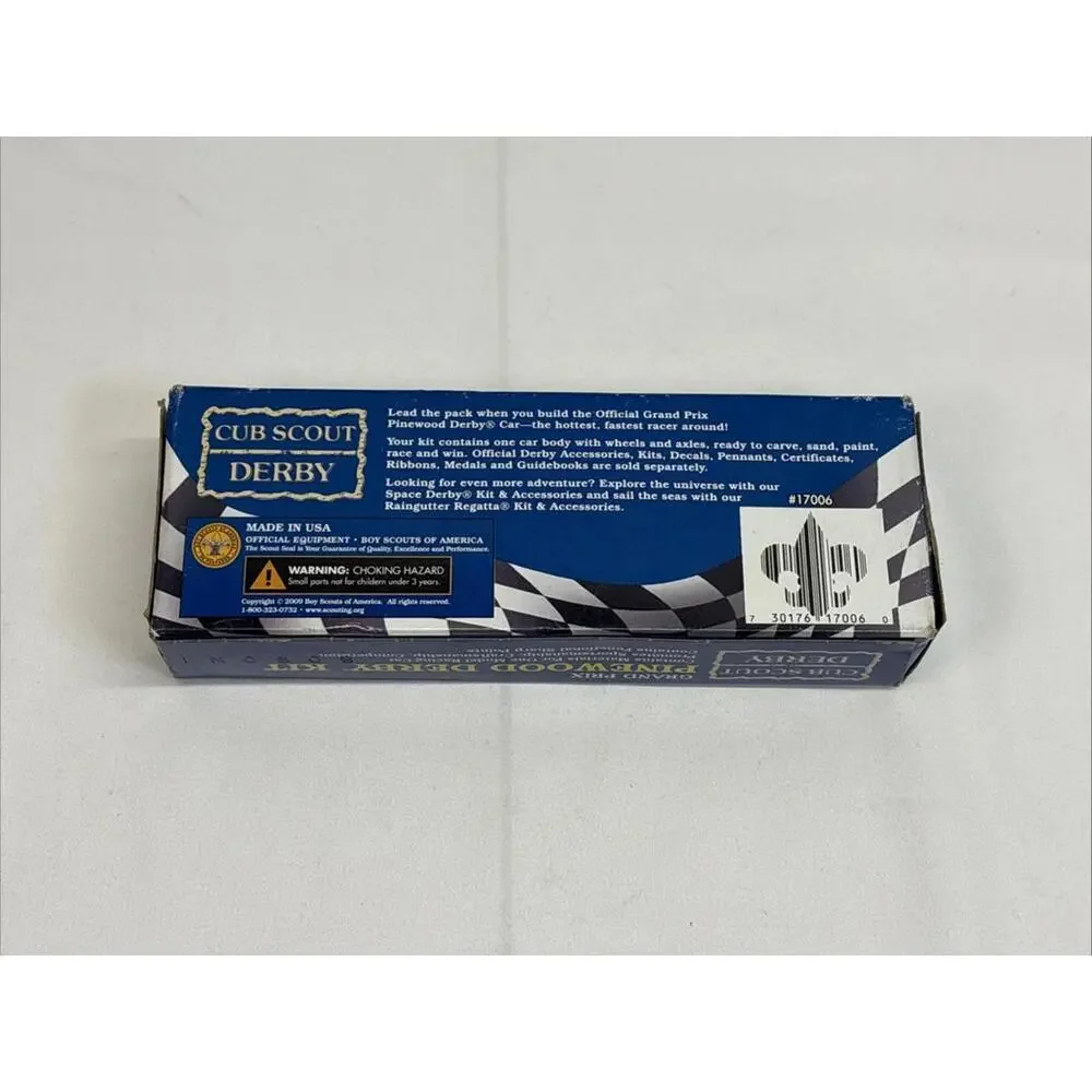 Boy Scouts of America Official Pinewood Derby Car Kit